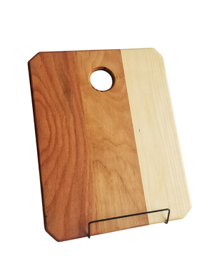 Charcuterie Board – Multi-Species – 13" x 10.5" with Center Hole