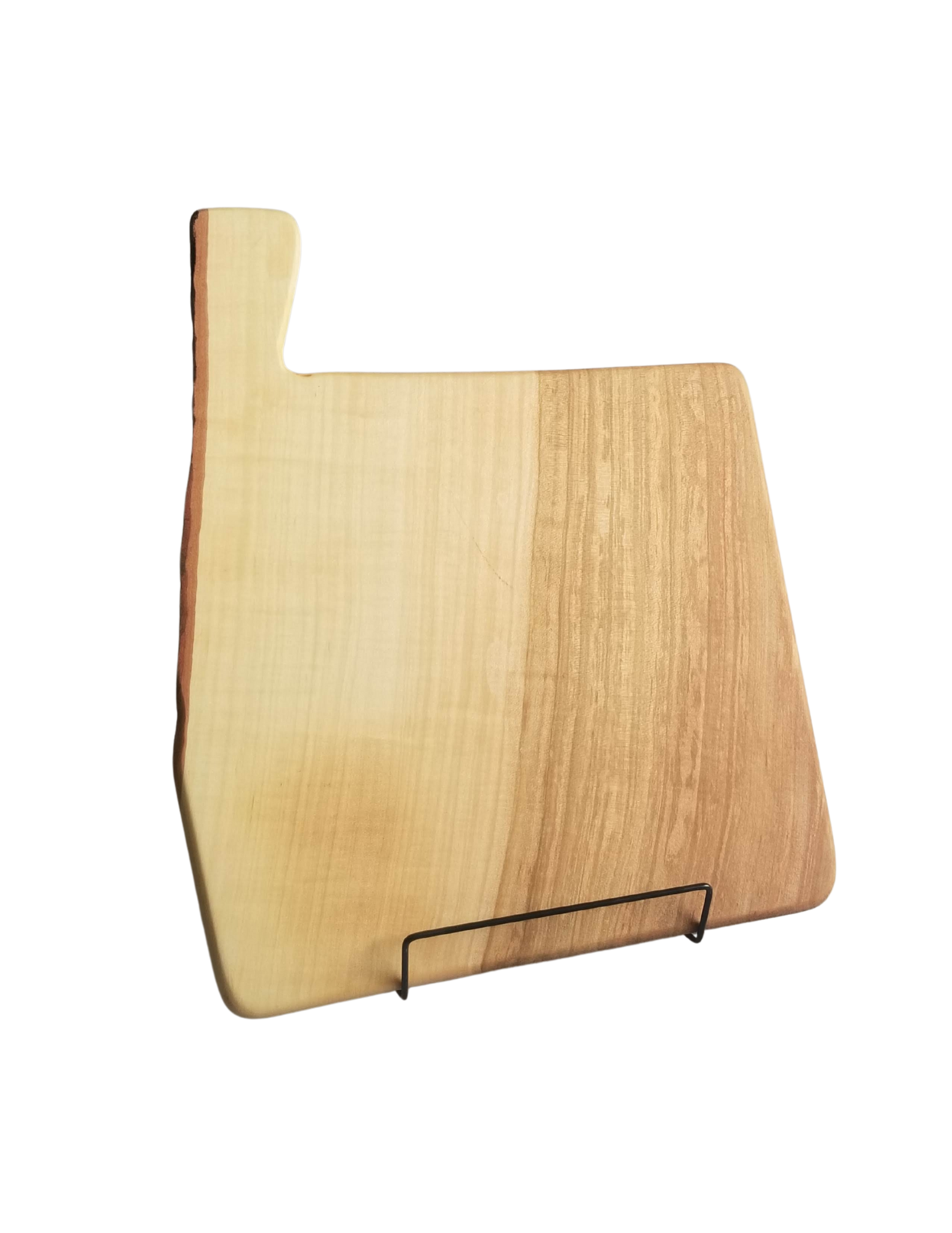 Silver Maple Live Edge Charcuterie Board – 12" x 11"